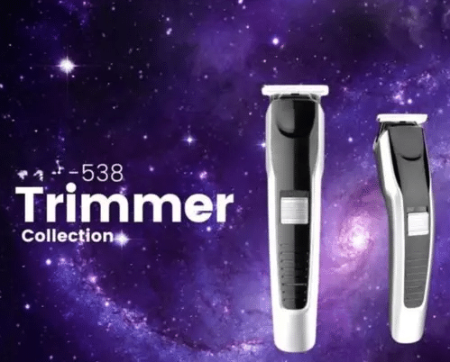     			Genric AT538 Black Cordless Beard Trimmer With 90 minutes Runtime