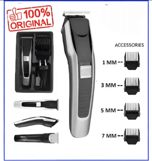     			Genric AT538 Black Cordless Beard Trimmer With 90 minutes Runtime