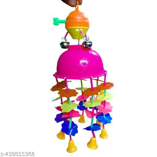     			Jhoomer Merry go Round for Infants Attachable to Cradles or Windows, Soothing Music and Various Shapes for Developing Imagination and Thinking Skills (Multi Color)