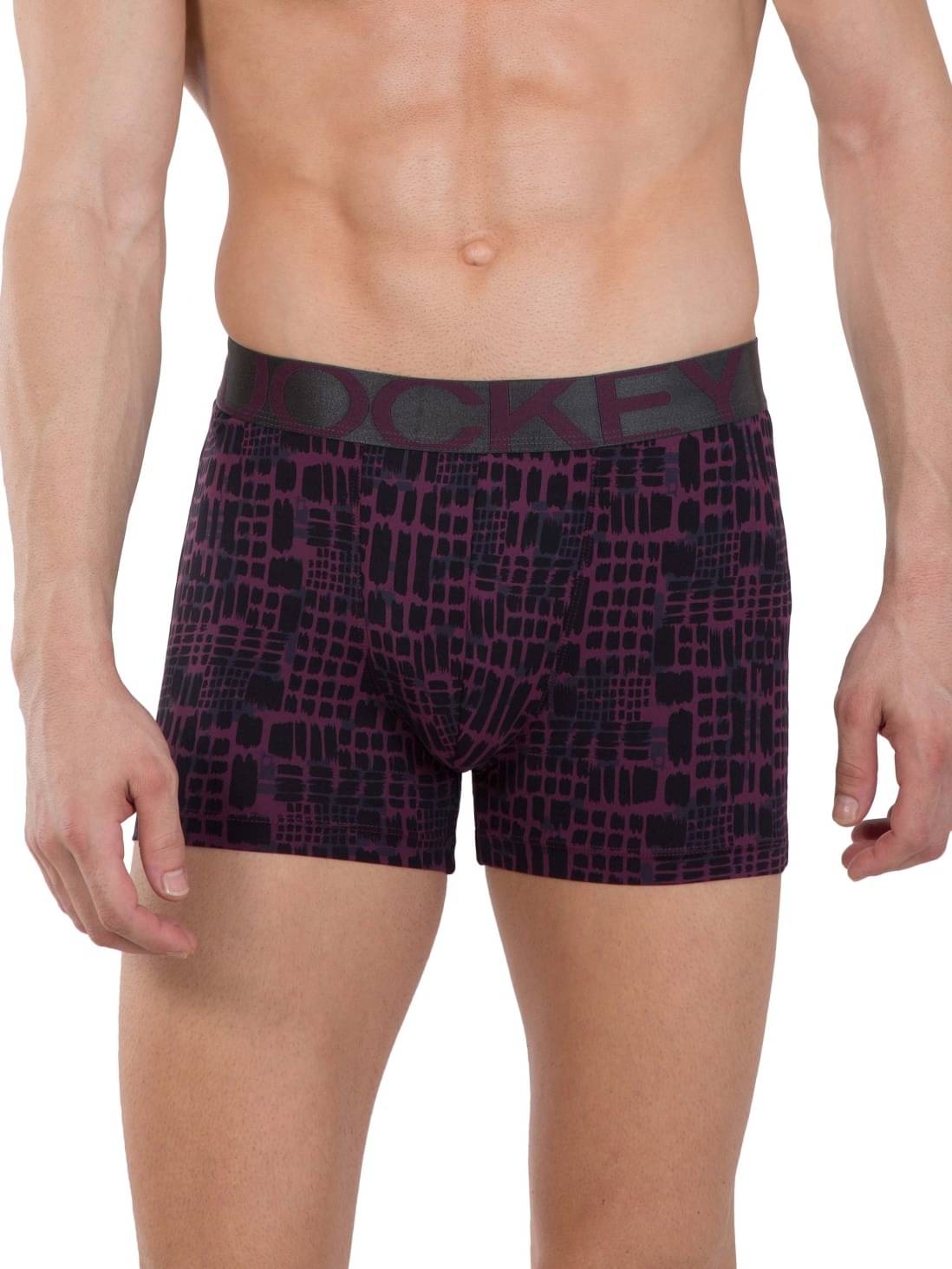 Jockey Pack of 1 Cotton Trunks For Men's ( Purple ) Jockey Pack of 1 Cotton Trunks For Men's ( Purple )