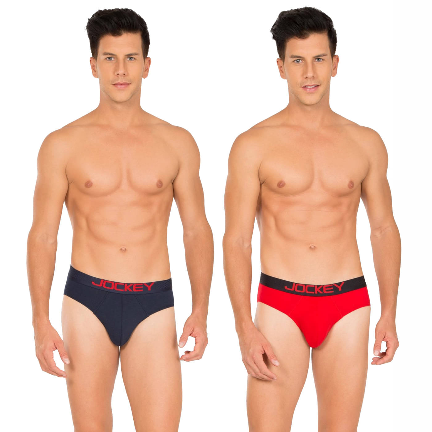 Jockey Pack of 2 Cotton Briefs For Men's ( Multicolor ) Jockey Pack of 2 Cotton Briefs For Men's ( Multicolor )
