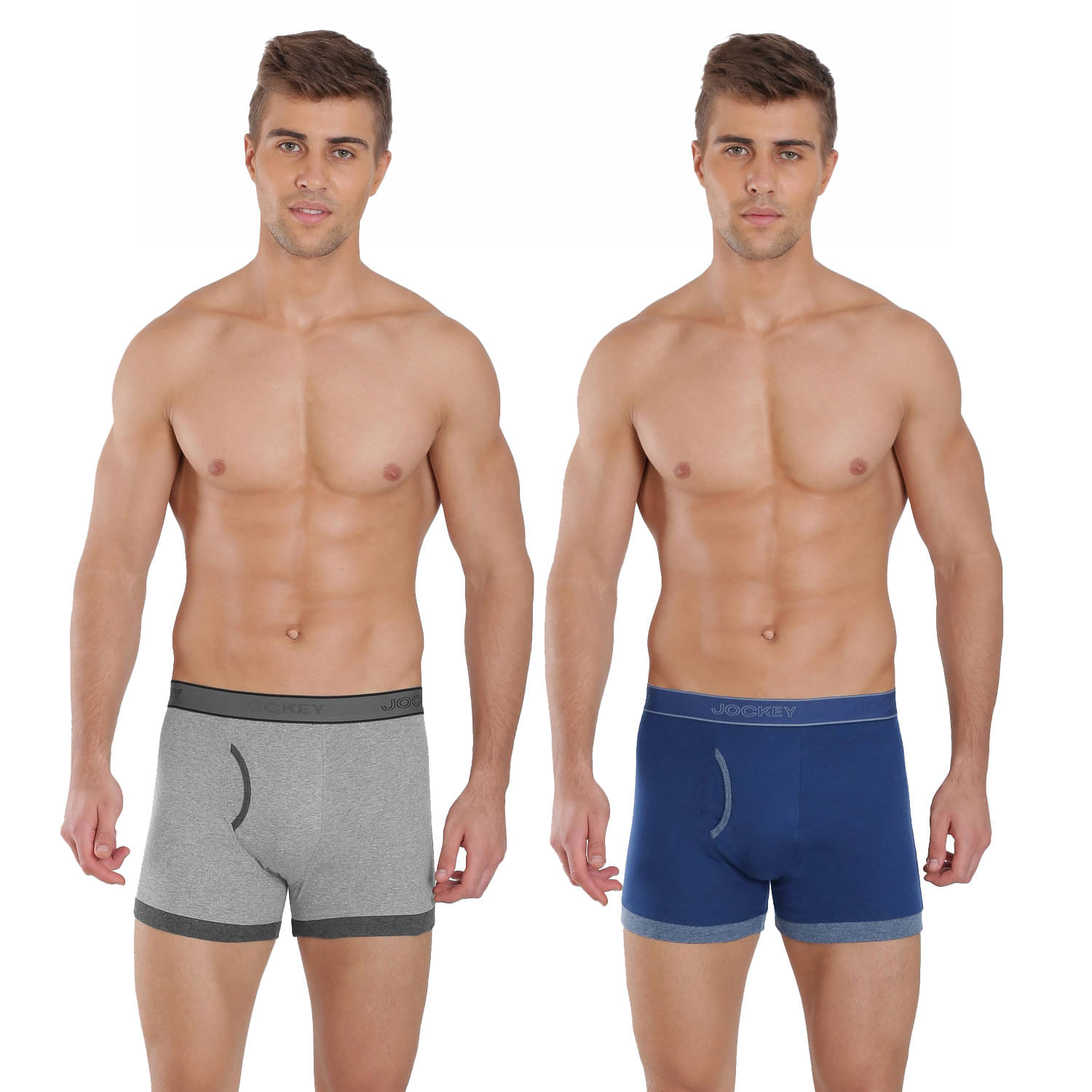 Jockey Pack of 2 Cotton Trunks For Men's ( Multicolor ) Jockey Pack of 2 Cotton Trunks For Men's ( Multicolor )