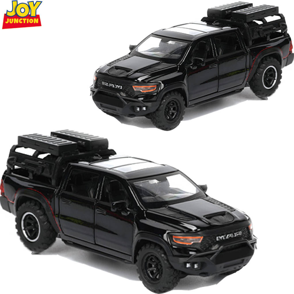     			Joy Junction MAMMOTH PICKUP Model Car 1:32 Metal Pull Back Die-cast Car (Black) (Black)