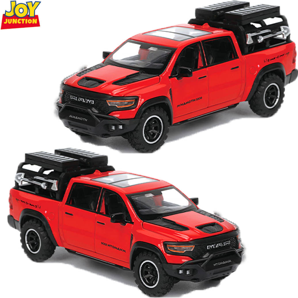     			Joy Junction MAMMOTH PICKUP Model Car 1:32 Metal Pull Back Die-cast Car (Red) (Red)