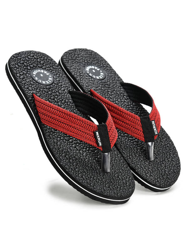     			KIXRUN FASHION Black Men's Daily Slipper
