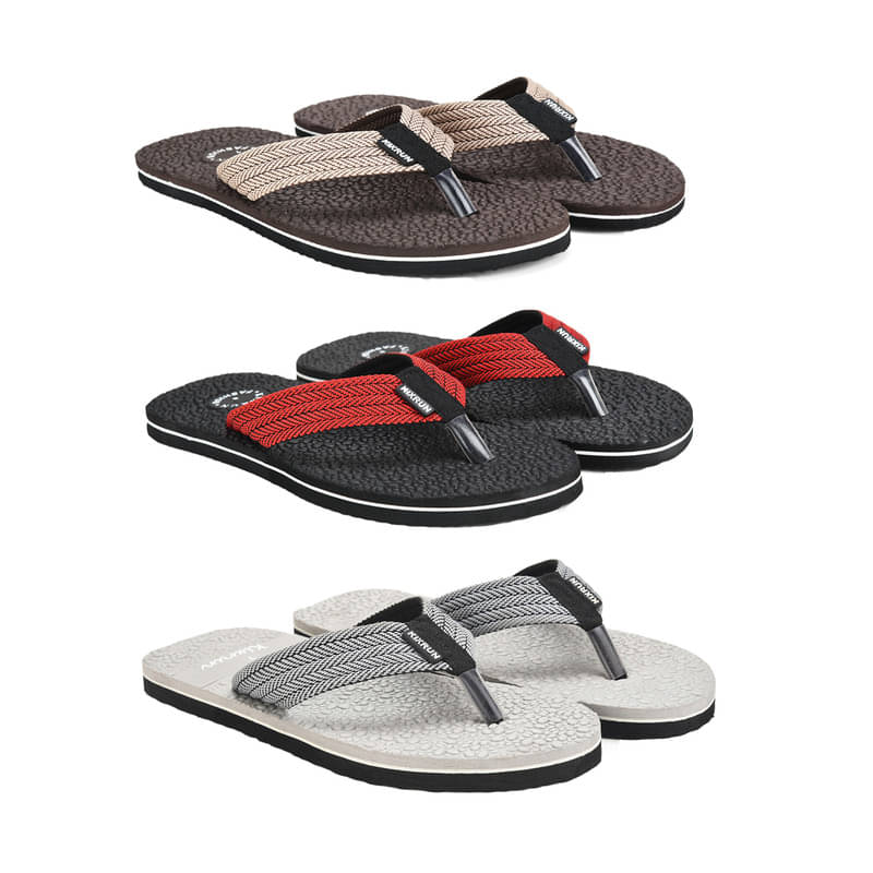    			KIXRUN FASHION Brown Men's Daily Slipper