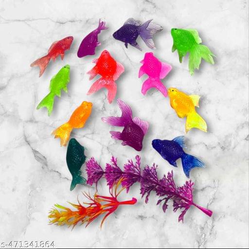 Little Cute Fish 12 piece+ 2 Trees colorful fish + trees Ocean fish Playing set Little Cute Fish 12 piece+ 2 Trees colorful fish + trees Ocean fish Playing set