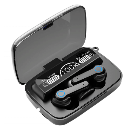     			M19 With Torch In Ear TWS Black