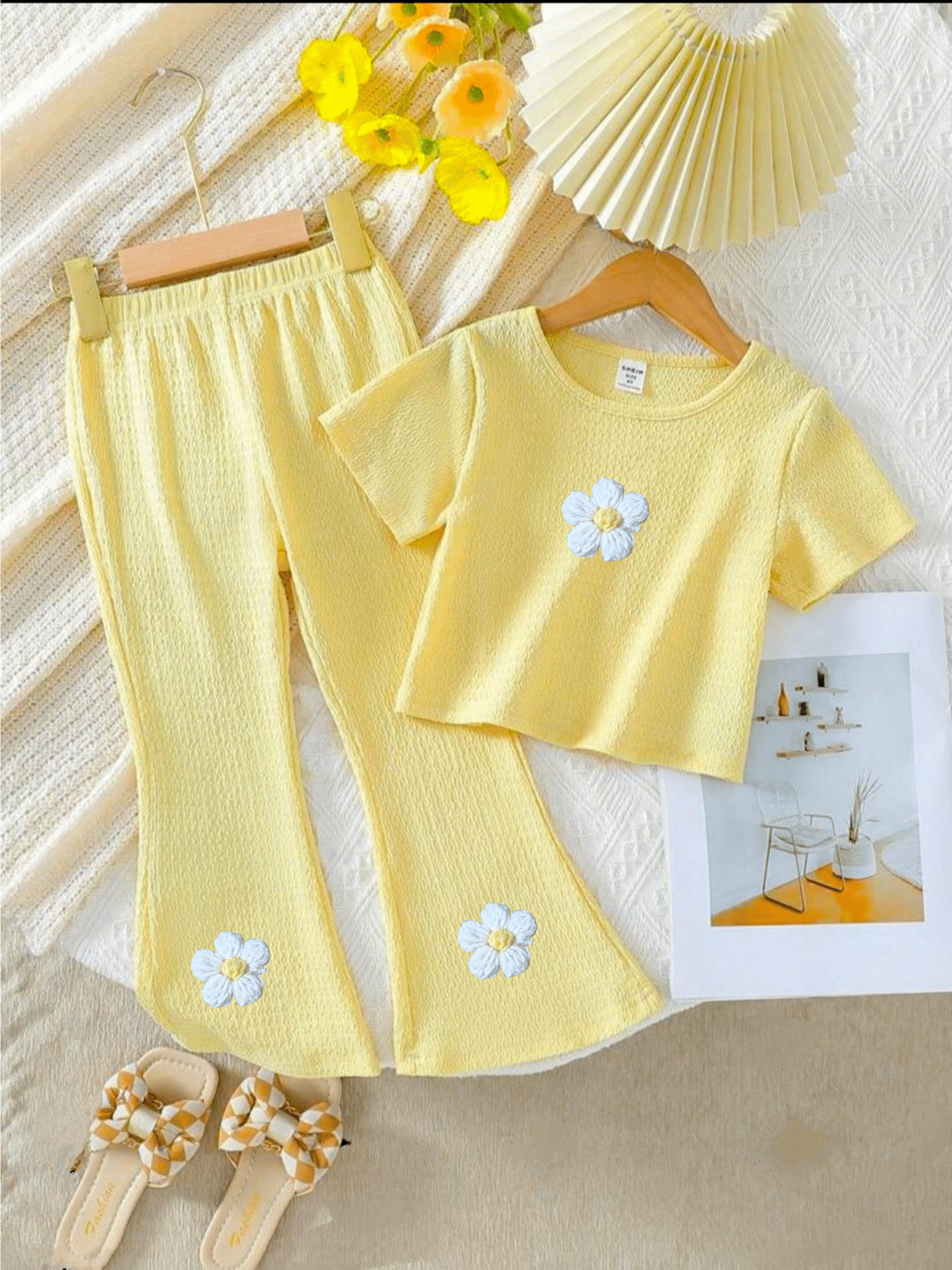     			R.POLO Pack of 1 Girls Cotton Blend T-shirt & Pants ( Yellow )