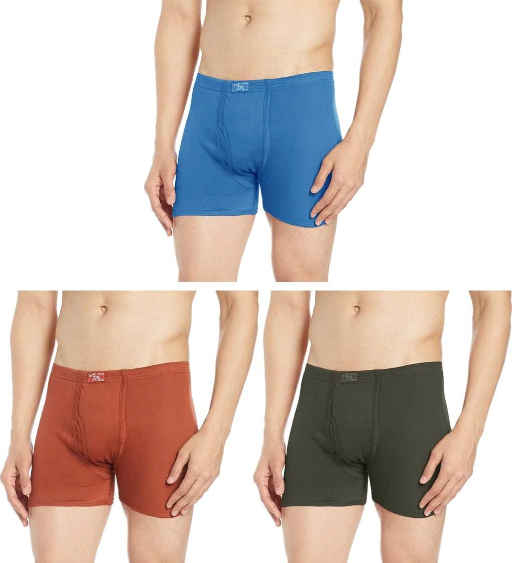     			Rupa Jon Pack of 4 Cotton Trunks For Men's ( Multicolor )