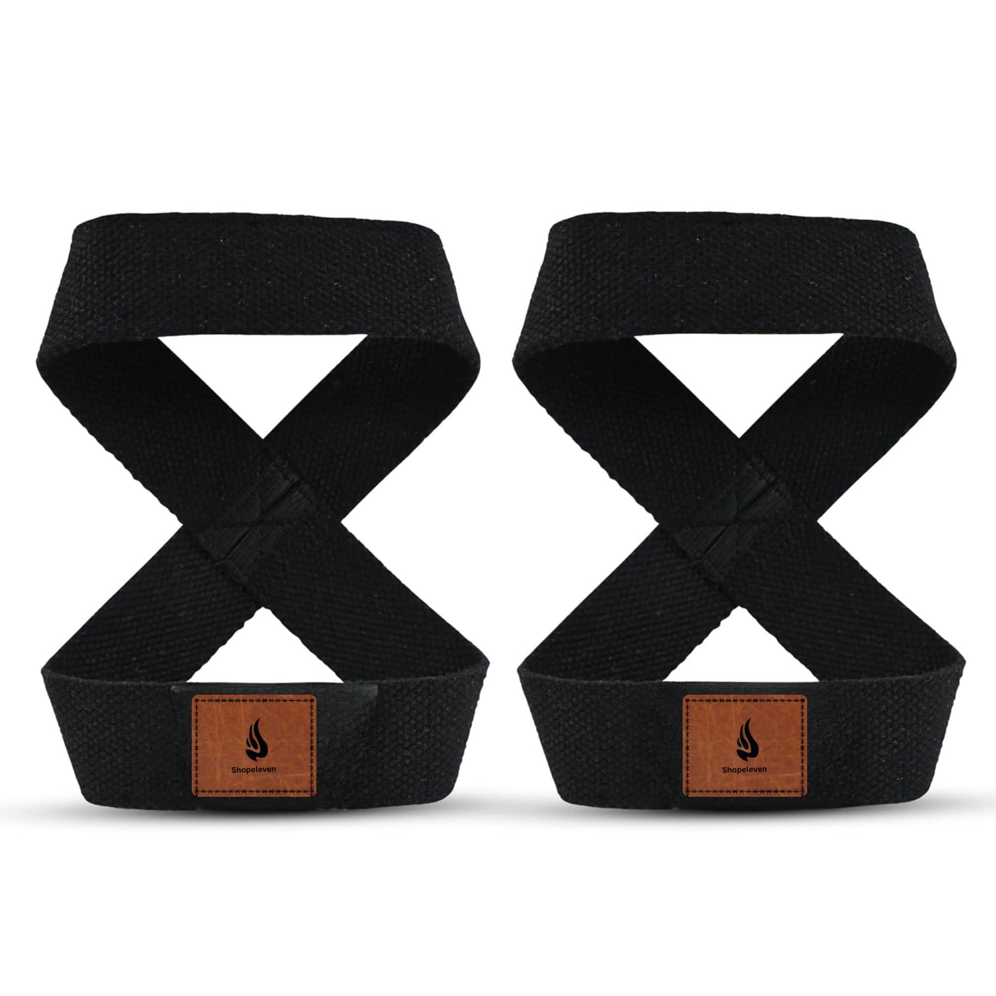 Shopeleven Black Cotton Wrist Wrap ( Pack of 2 ) - Sports and Fitness Equipment | Buy online on ZillyBuy