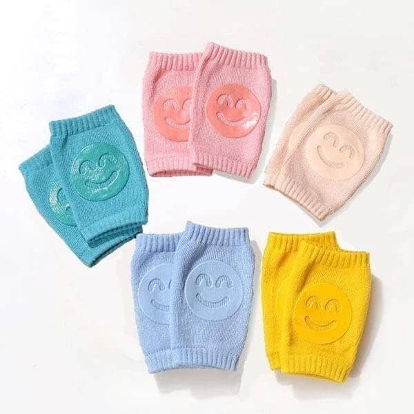 Suraj Enterprise Multicolor Cotton Baby Knee Pad ( Pair of 1 )