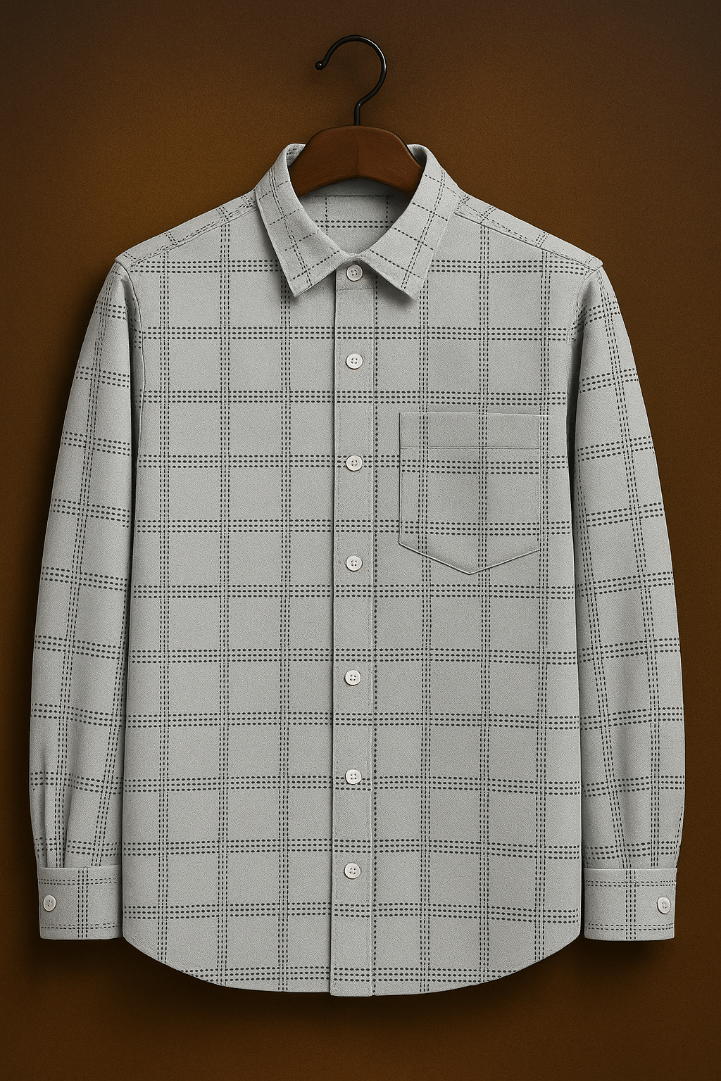 Try This Cotton Blend Regular Fit Checks Full Sleeves Men's Casual Shirt - White ( Pack of 1 ) Try This Cotton Blend Regular Fit Checks Full Sleeves Men's Casual Shirt - White ( Pack of 1 )
