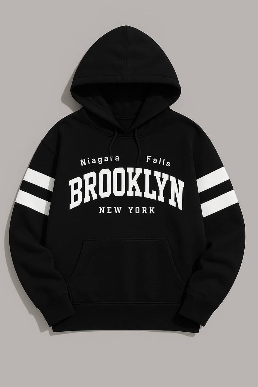 Try This Fleece Hooded Men's Sweatshirt - Black ( Pack of 1 ) Try This Fleece Hooded Men's Sweatshirt - Black ( Pack of 1 )