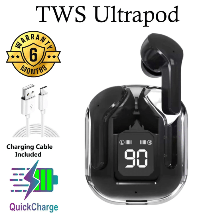     			Ultrapods Max True Wireless Earbuds (Black)