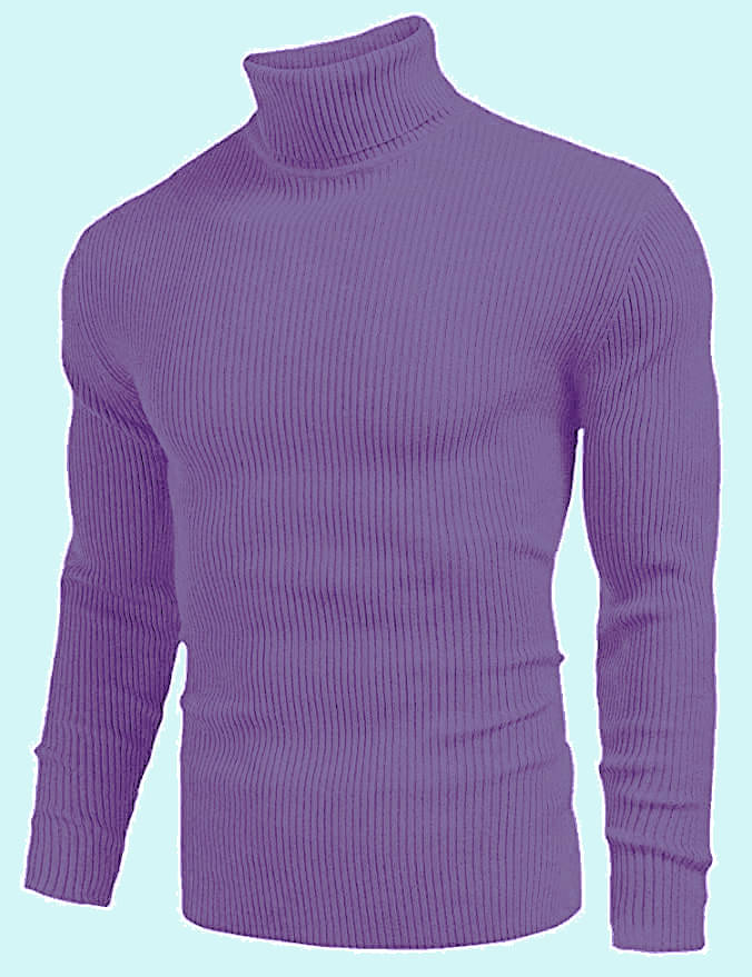 nikline Woollen High Neck Men's Sweatshirt - Purple ( Pack of 1 )     			nikline Woollen High Neck Men's Sweatshirt - Purple ( Pack of 1 )