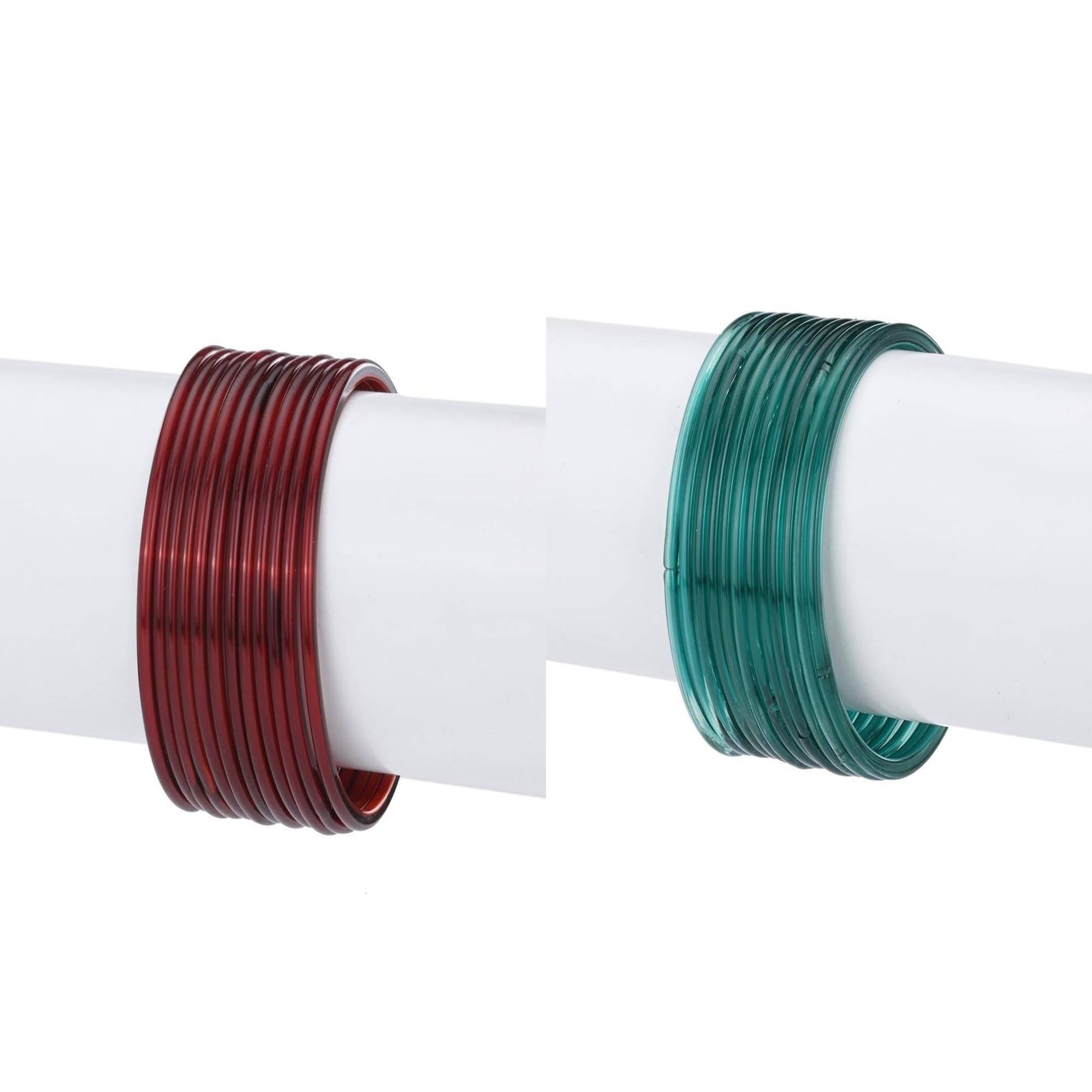     			AFAST Multicolor Bangle Set ( Pack of 2 )