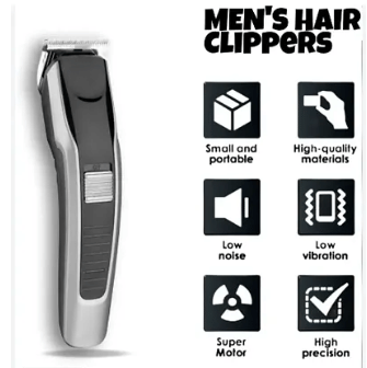     			Genric AT538 Black Cordless Beard Trimmer With 90 minutes Runtime