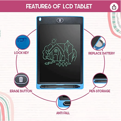     			Genric - LED Writing Pad 7 Pack of 1