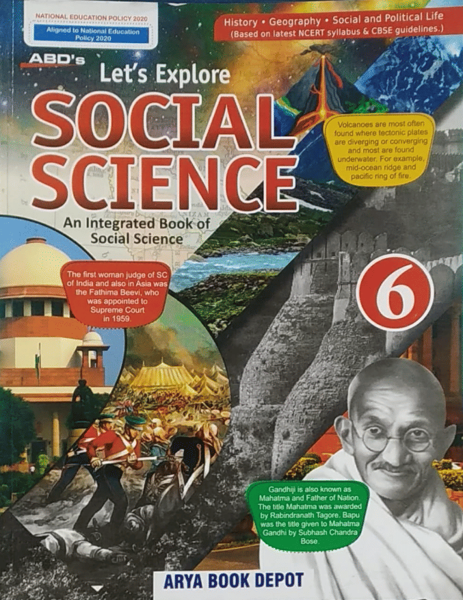     			Lets EXPLORE SOCIAL SCIENCE CLASS 6