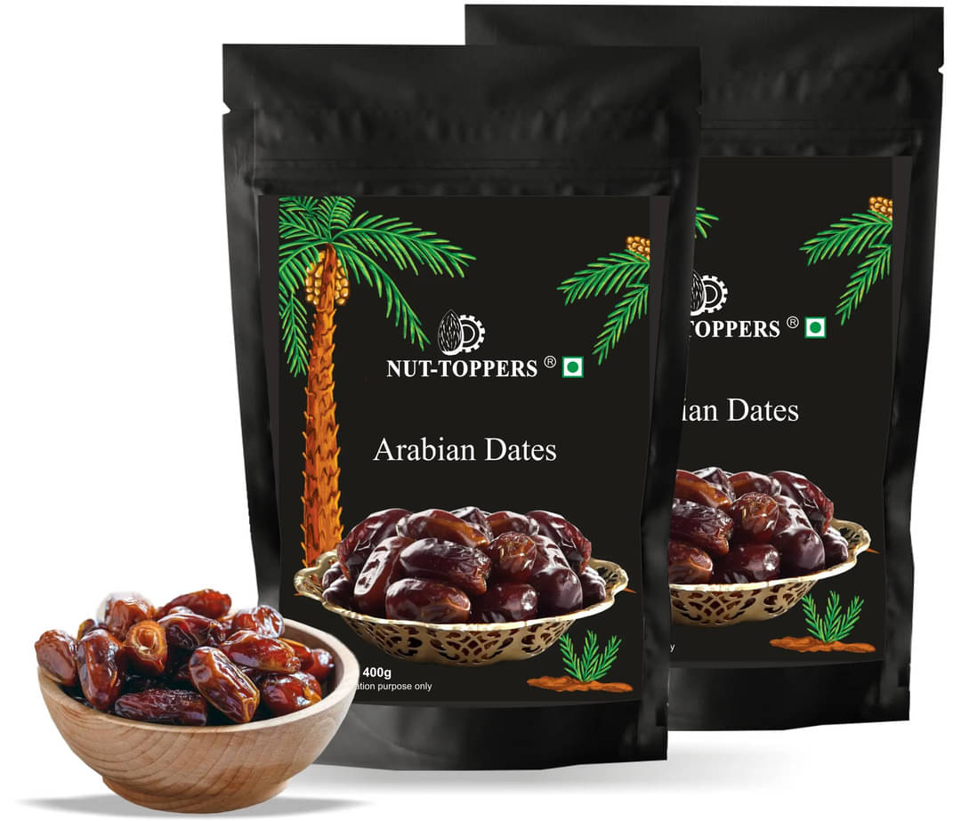     			NUTTOPPERS Dates (Khajoor) 800 g Pack of 2