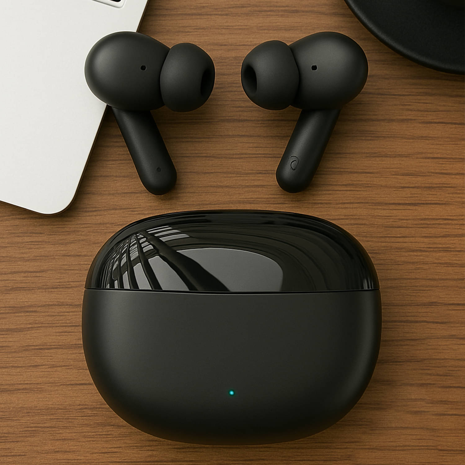     			Premium Wireless Bluetooth Earbuds with Touch Control, Deep Bass, Long Battery Life, Sweat-Resistant Design – Perfect for Music, Calls, Workouts, and Travel