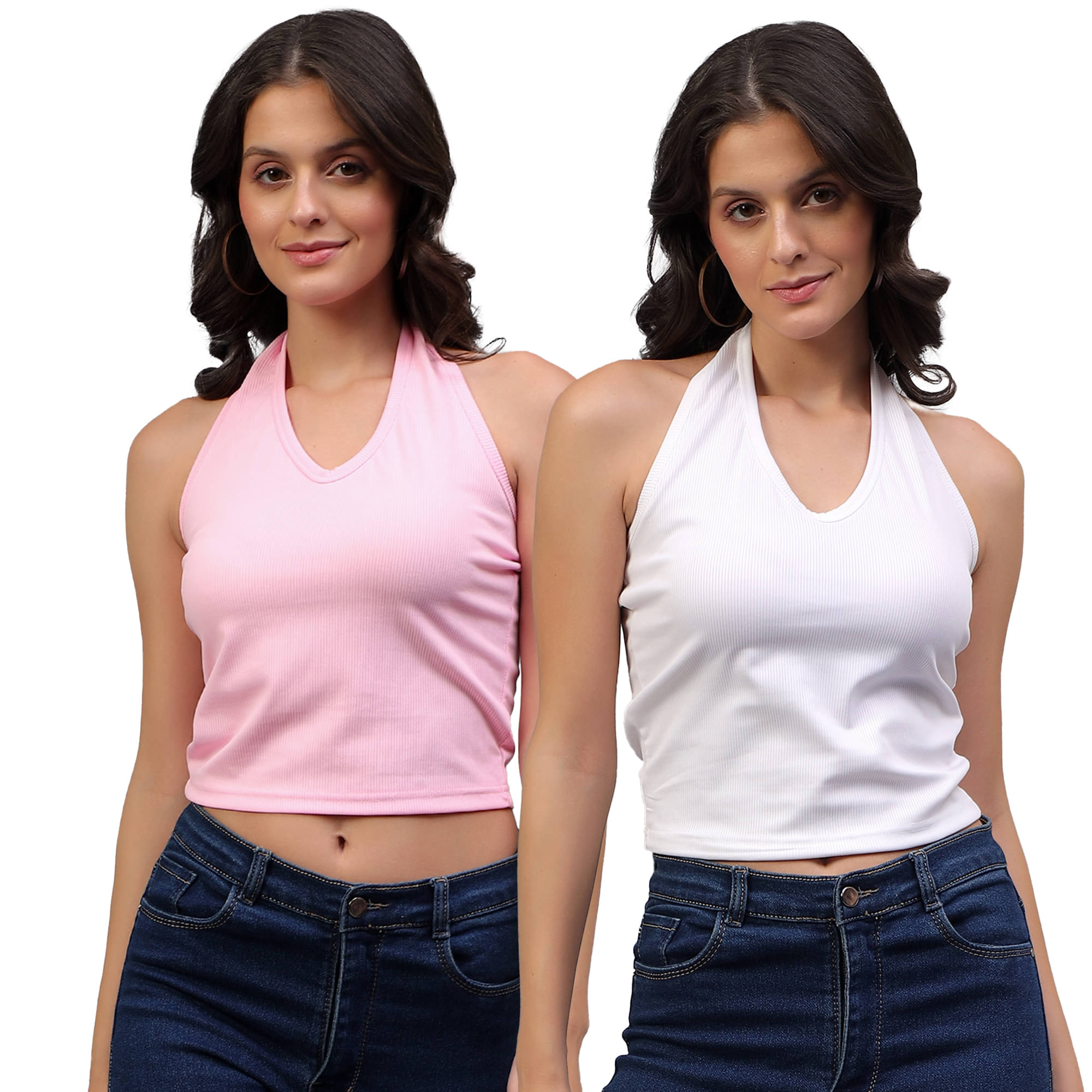     			Volex Women's Cotton Crop Top ( Multi Color )