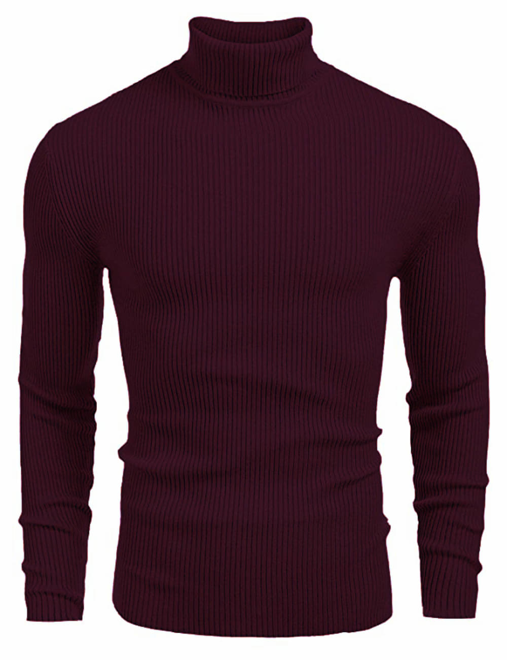     			fashlook Woollen High Neck Men's Sweatshirt - Maroon ( Pack of 1 )