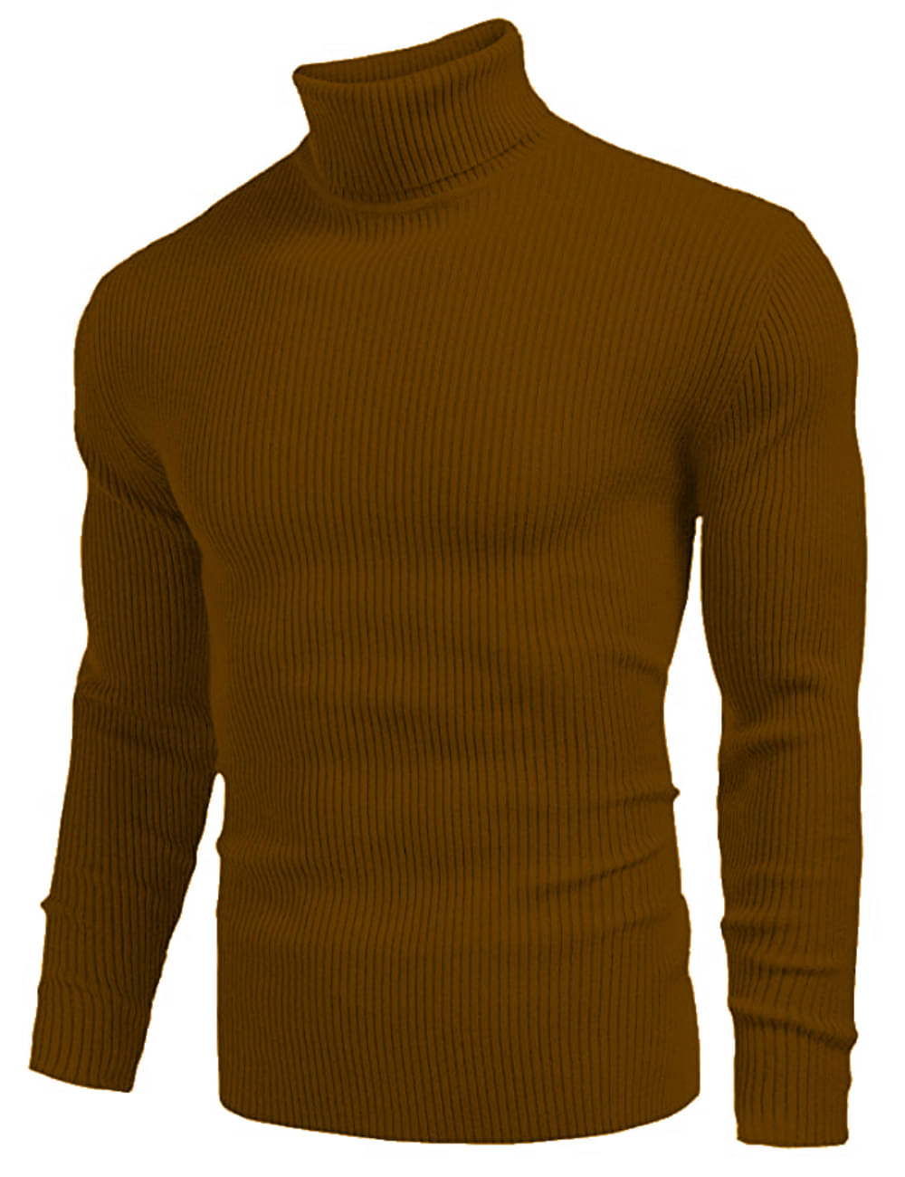 fashlook Woollen High Neck Men's Sweatshirt - Brown ( Pack of 1 ) fashlook Woollen High Neck Men's Sweatshirt - Brown ( Pack of 1 )