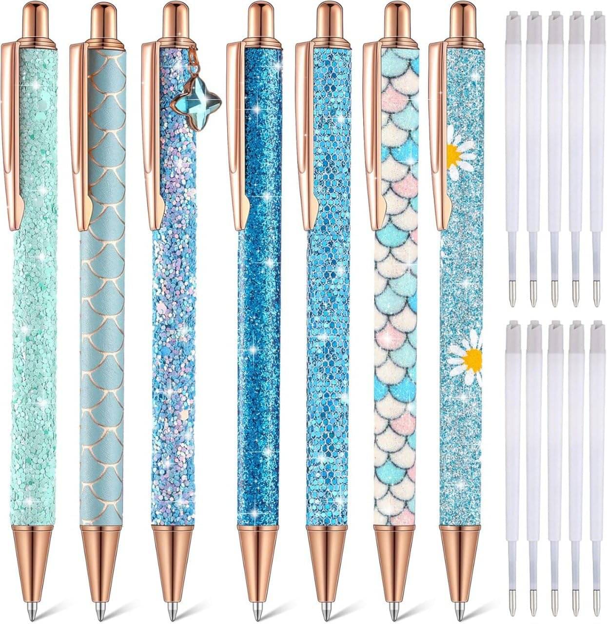     			sakimo Blue Ball Pen ( Pack of 7 )