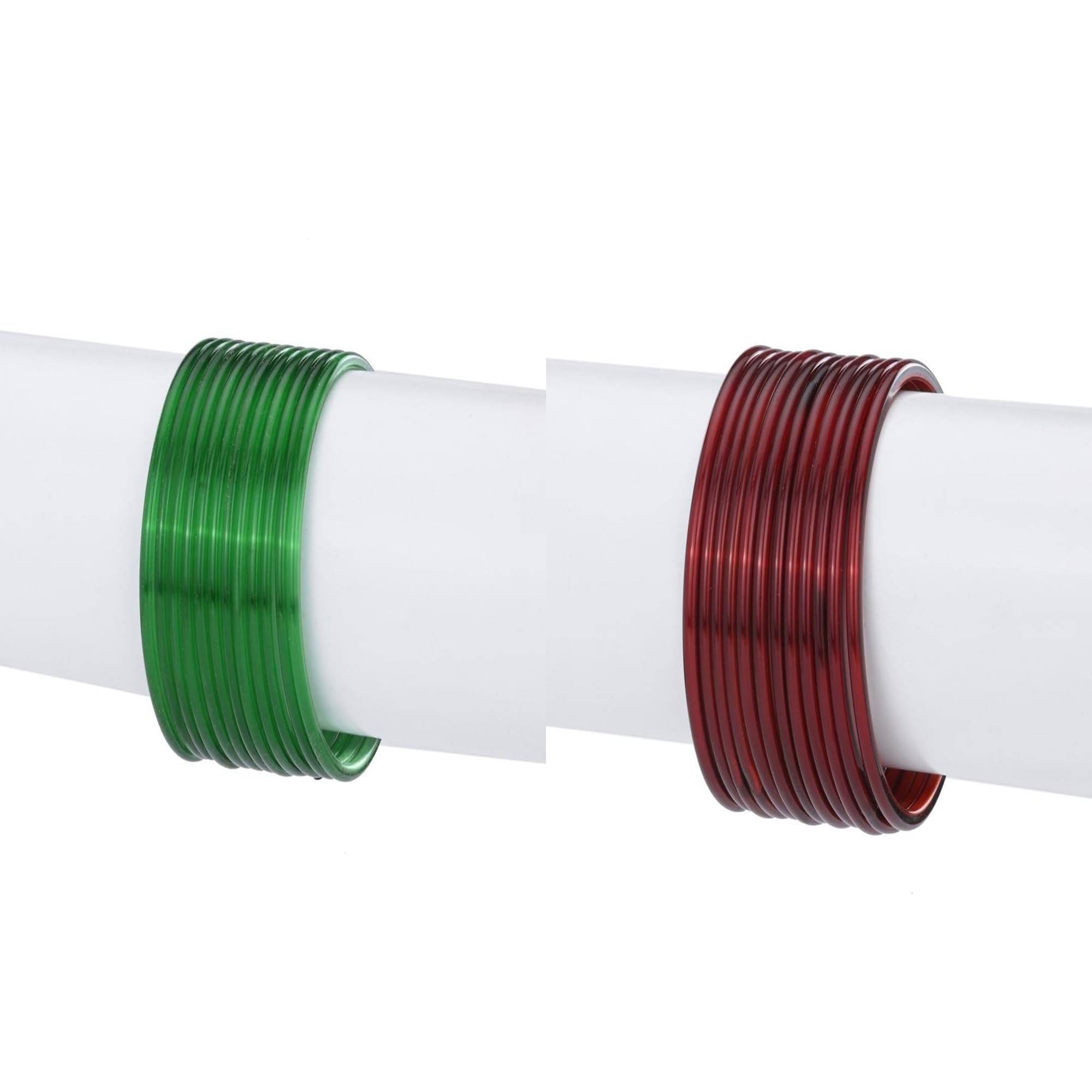     			AFAST Multicolor Bangle Set ( Pack of 2 )