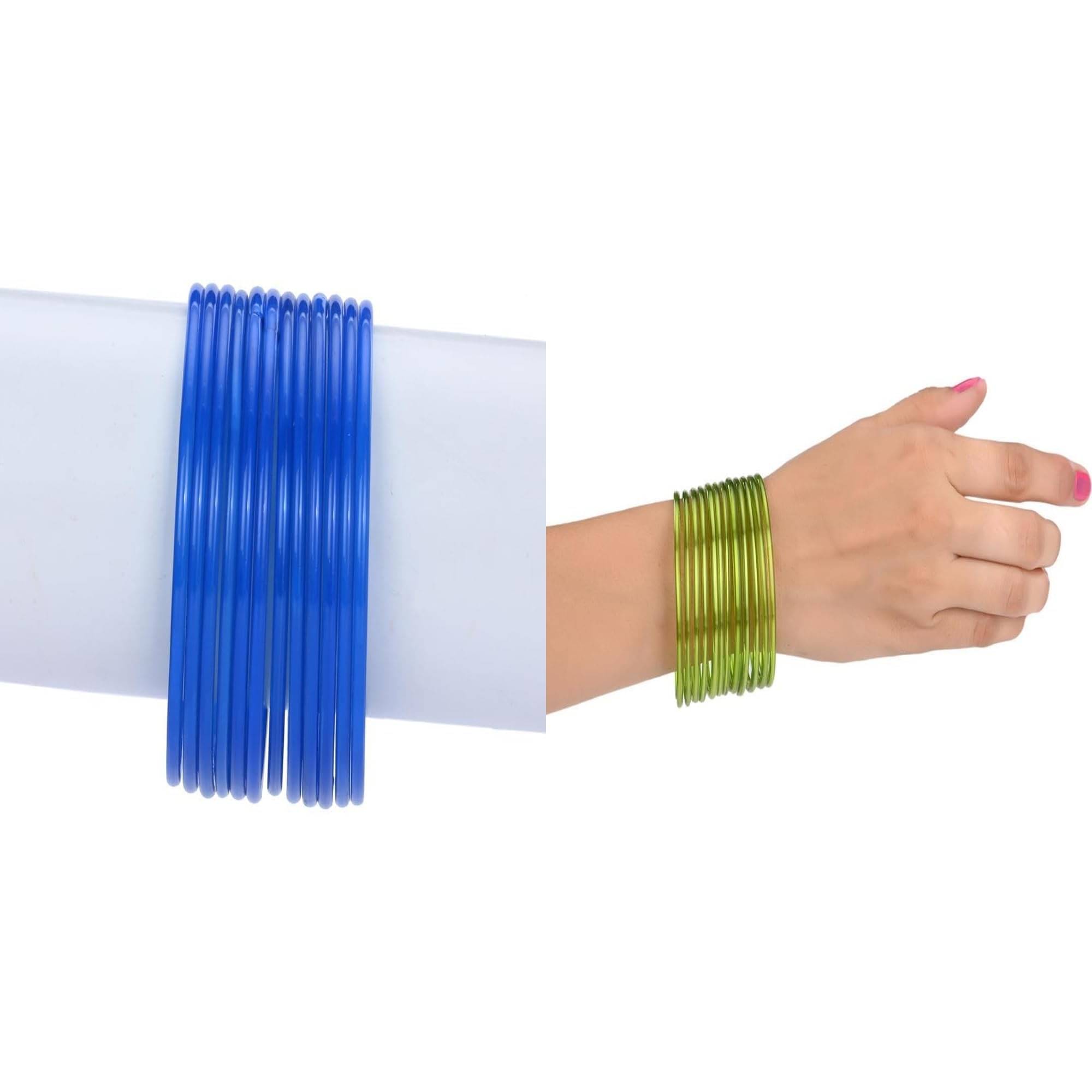     			AFAST Multicolor Bangle Set ( Pack of 2 )