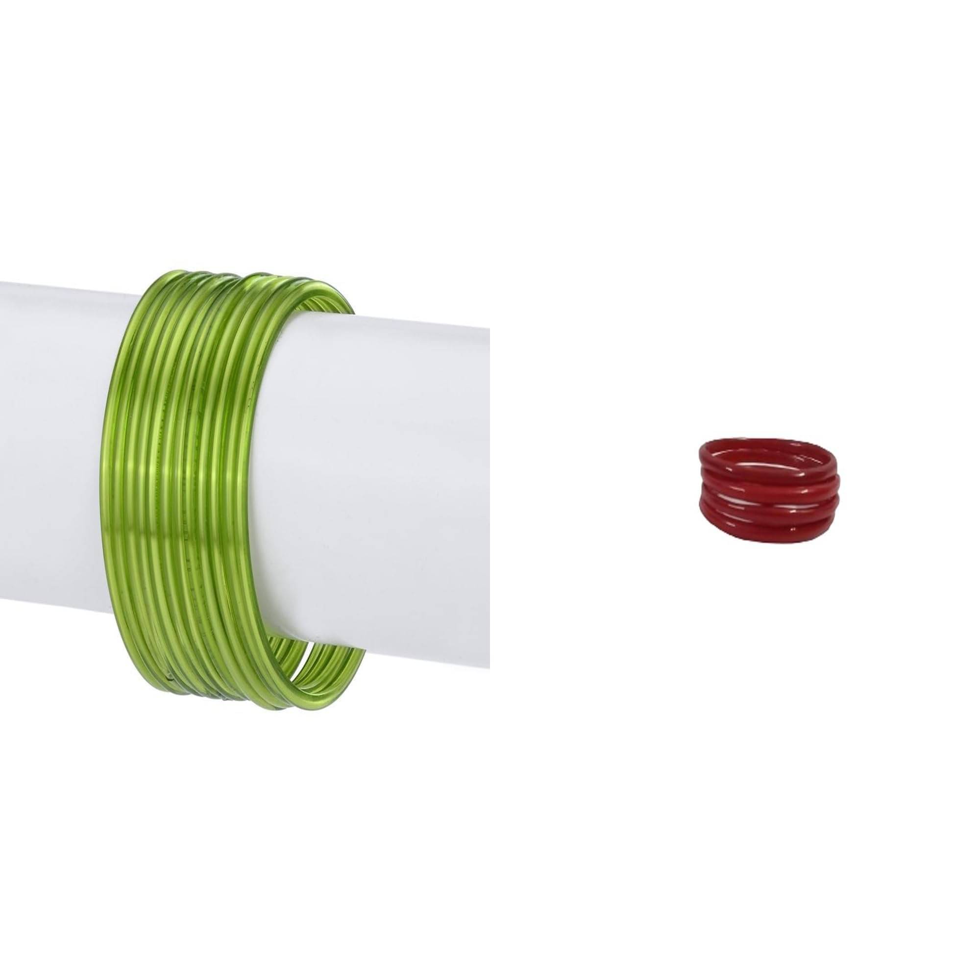 AFAST Multicolor Bangle Set ( Pack of 2 ) AFAST Multicolor Bangle Set ( Pack of 2 )