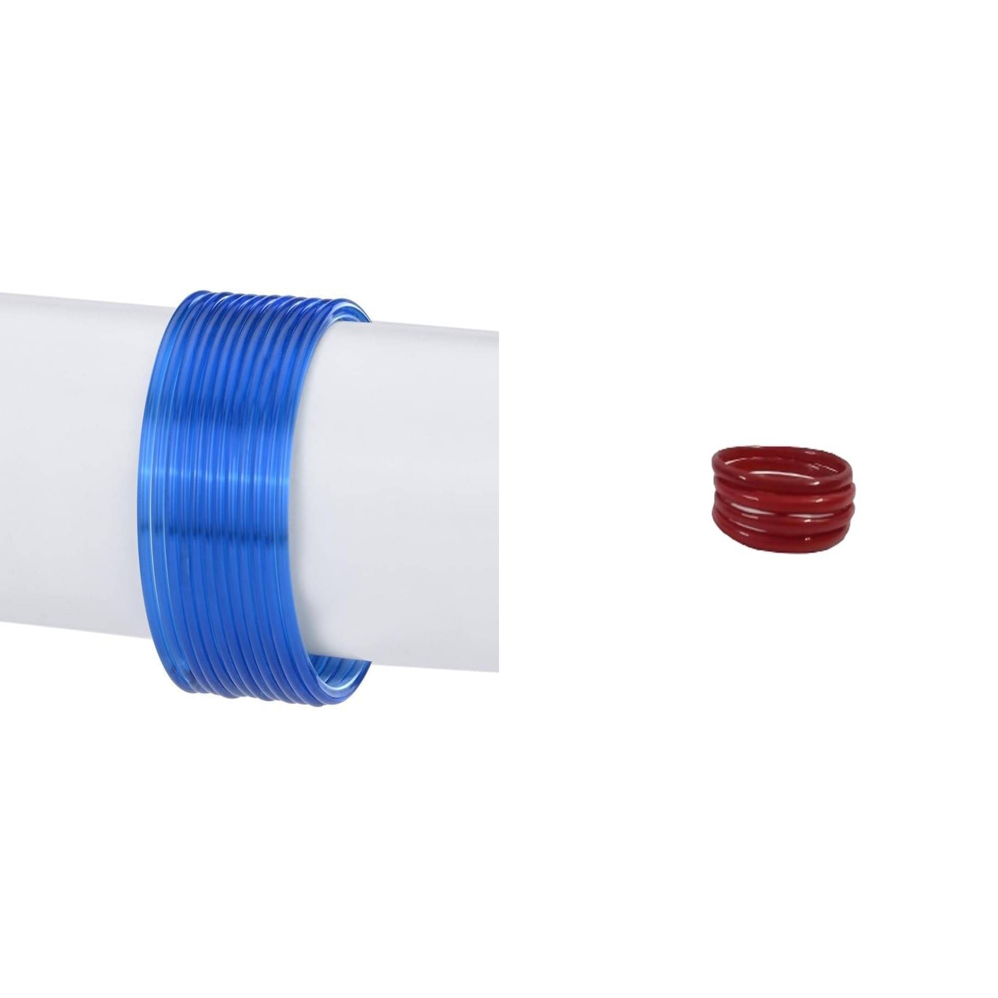     			AFAST Multicolor Bangle Set ( Pack of 2 )