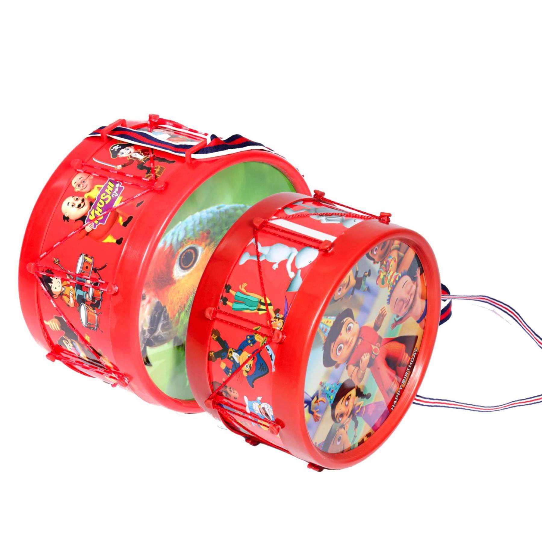     			Drum Combo of Small and Medium ( 17.4x9.2cm, 20.3x10.7cm )