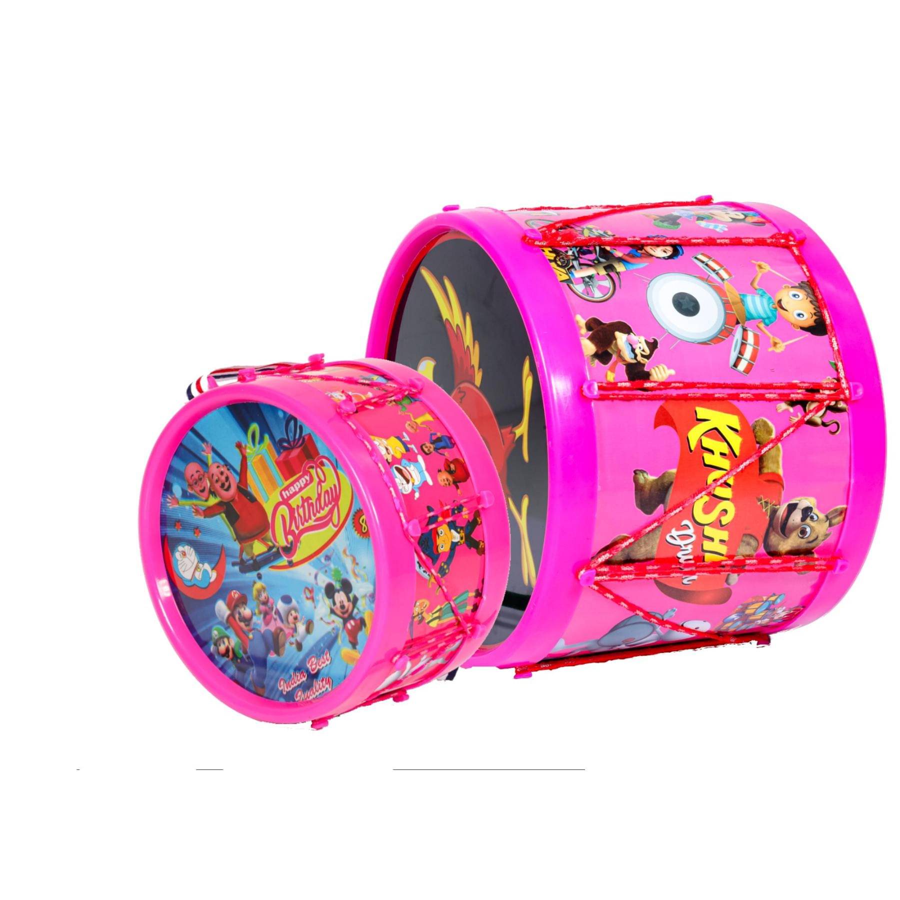     			Drum Combo of Small and Big ( 17.4x9.2cm, 22.3x16.9cm )