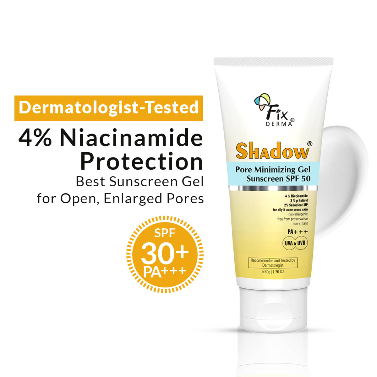     			Fixderma SPF 50 Sunscreen Gel For All Skin Type ( Pack of 1 )
