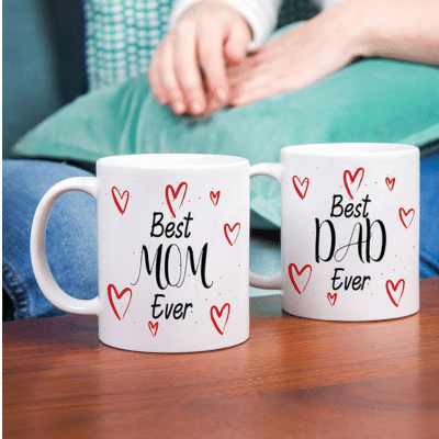    			In BEST MOM & DAD Graphic Ceramic Coffee Mug 330 mL ( Pack of 2 )