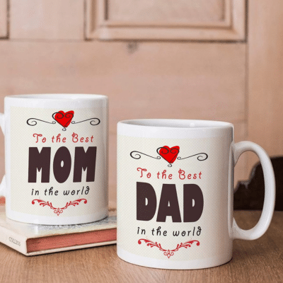     			In BEST MOM & DAD Graphic Ceramic Coffee Mug 330 mL ( Pack of 2 )