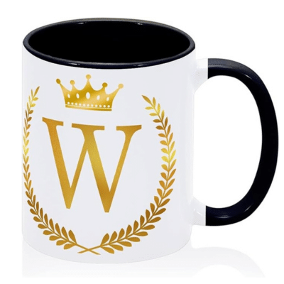 InShreys Monogram Intial Graphic Ceramic Coffee Mug 330 mL ( Pack of 1 ) InShreys Monogram Intial Graphic Ceramic Coffee Mug 330 mL ( Pack of 1 )