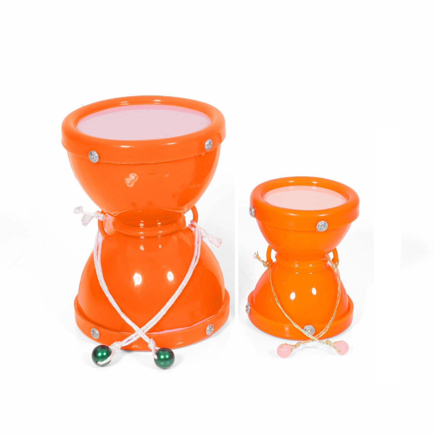     			Musical Damru Combo Of  Small And Big ( 7x8.2 cm, 9.5x12.9 cm )