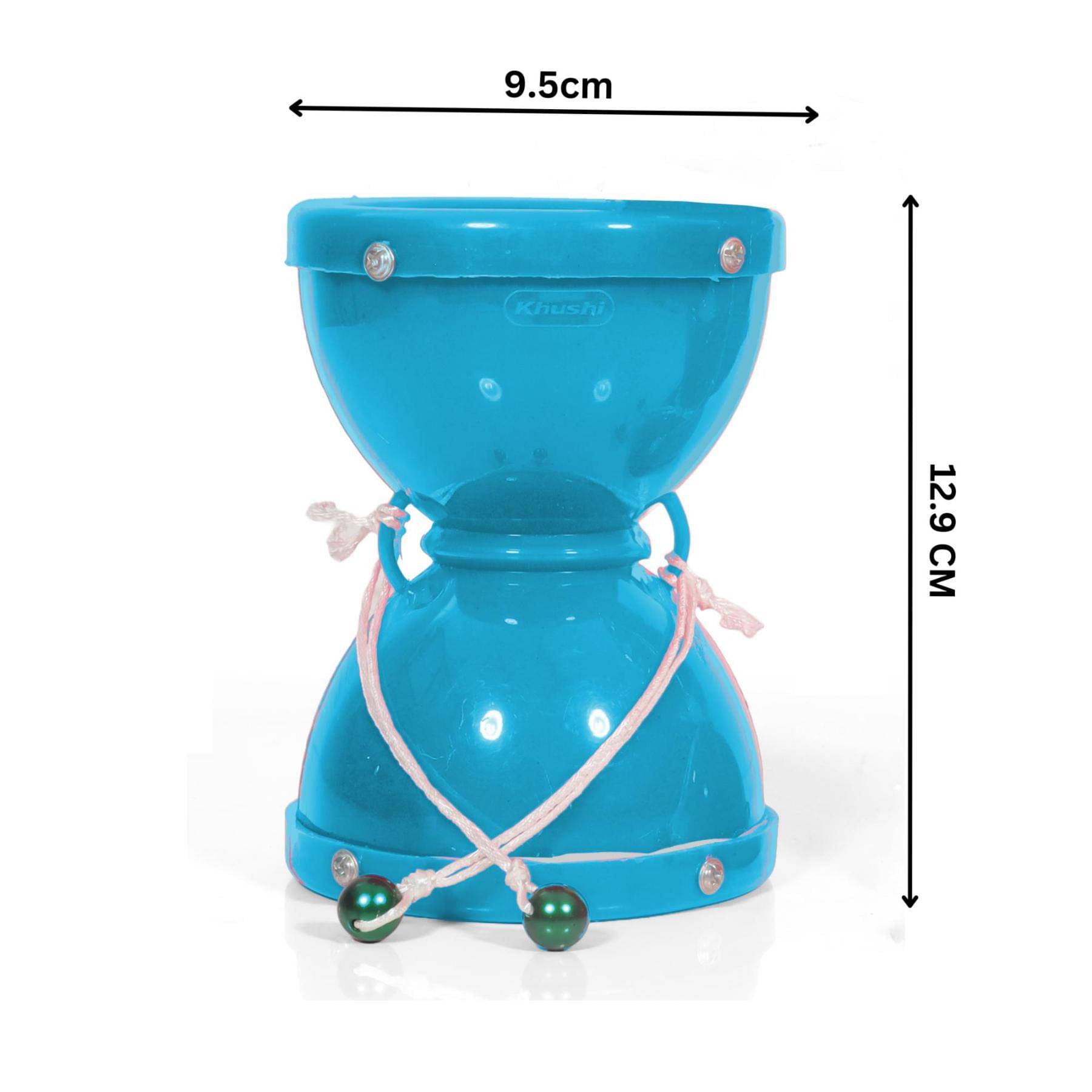     			Musical Damru Combo of Medium and Big ( 8.3x10.2 cm, 9.5x12.9 cm )