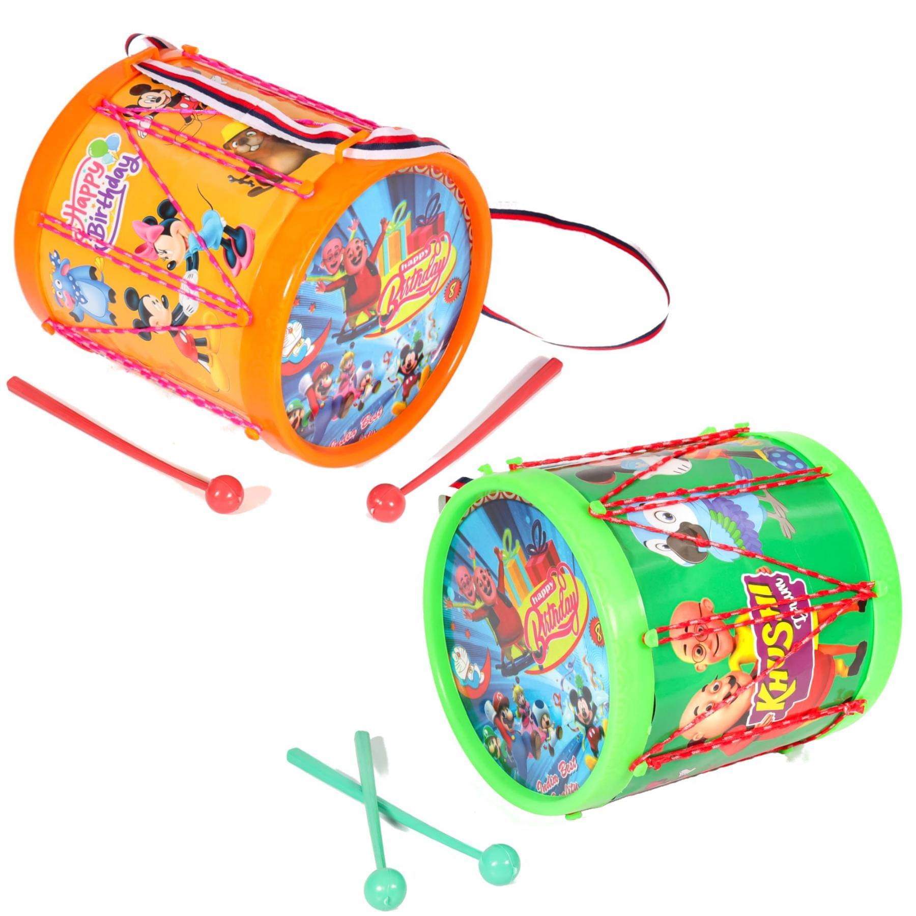     			Musical Drum 2 Piece Set ( 17.4 x 17.8 cm )
