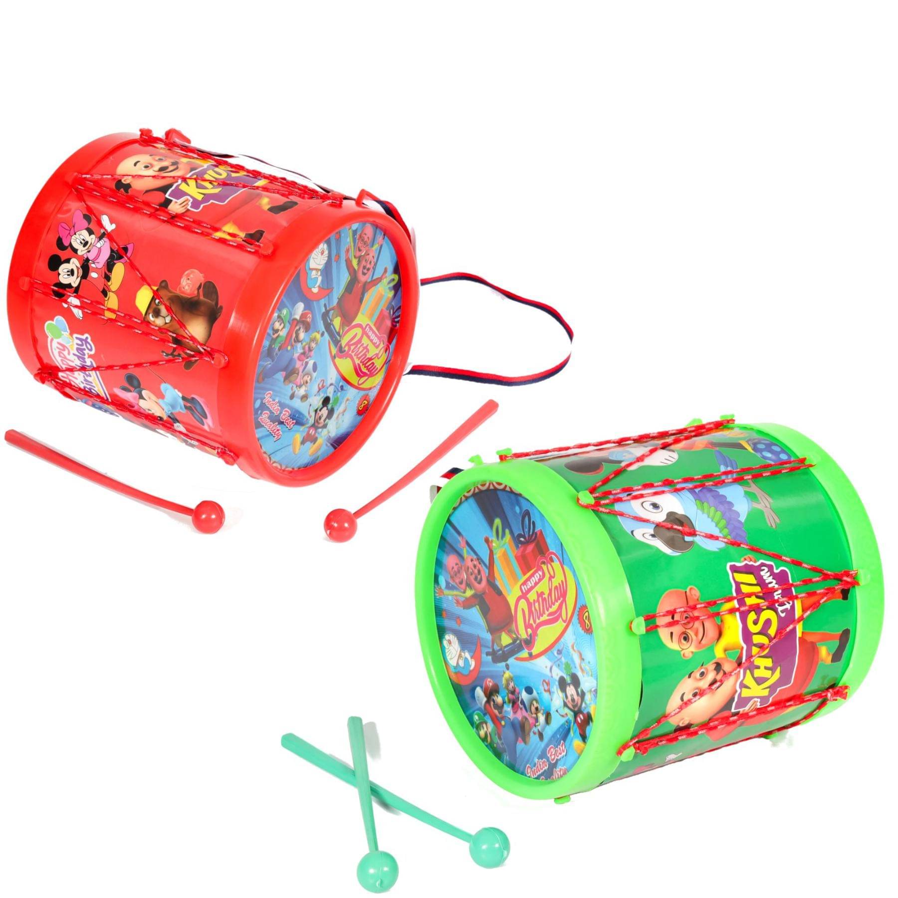     			Musical Drum 2 Piece Set ( 17.4 x 17.8 cm )