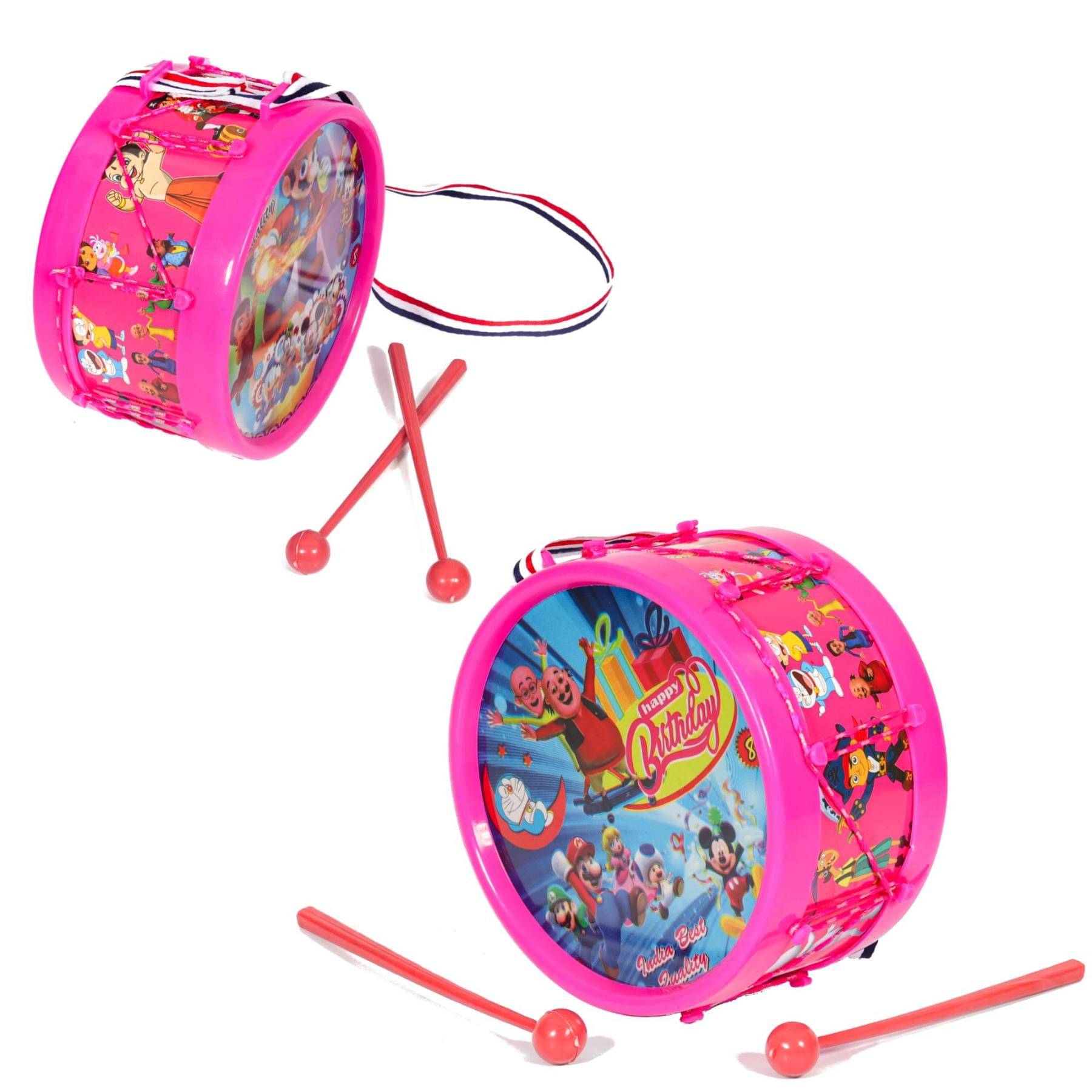     			Musical Drum 2 Piece Set ( 17.4 x 9.2 cm )