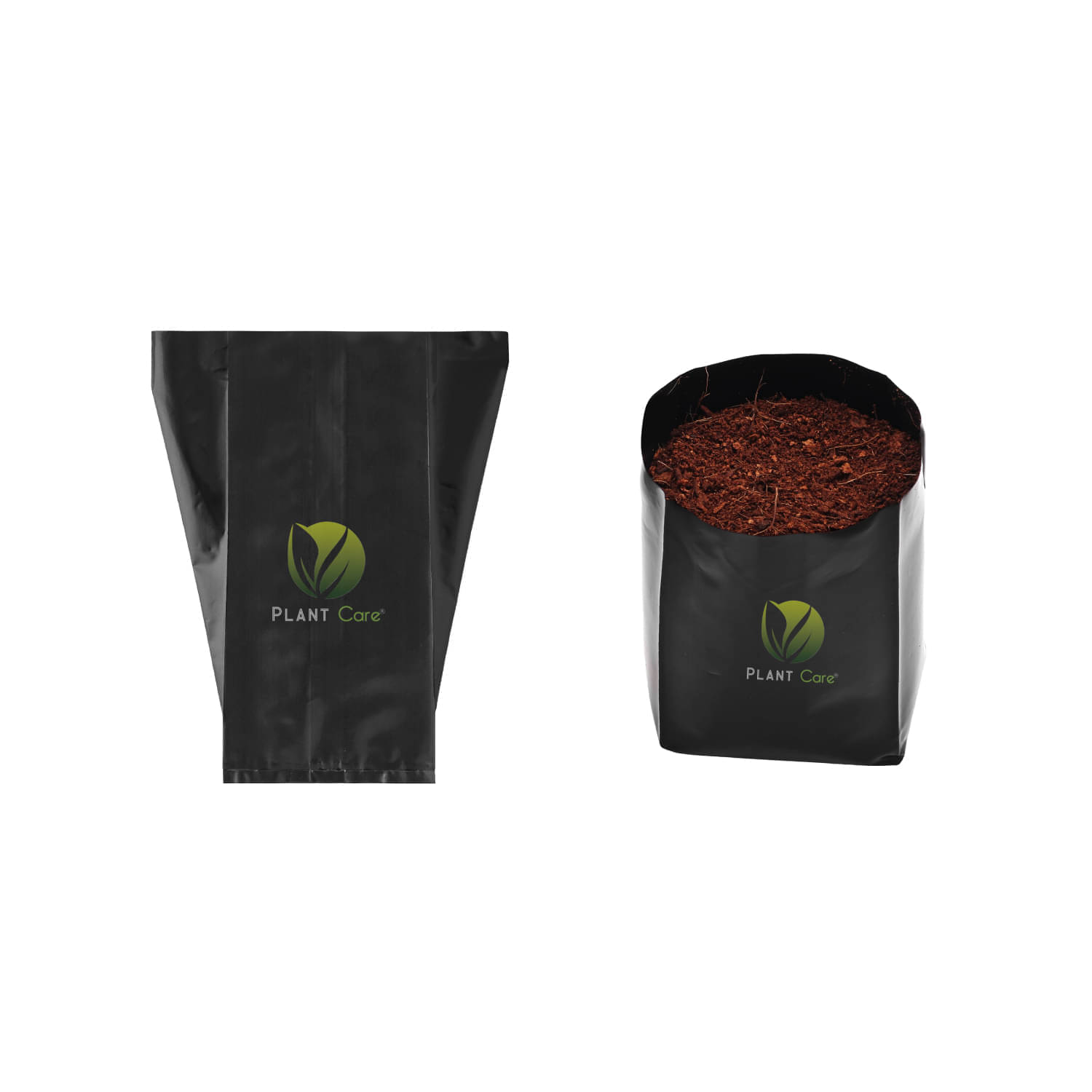     			PLANT CARE Regular Size Nursery Poly Bags - Terrace Gardening Planters For Vegetables, Fruits And Flowers (Size-4X5 Inch, 100)