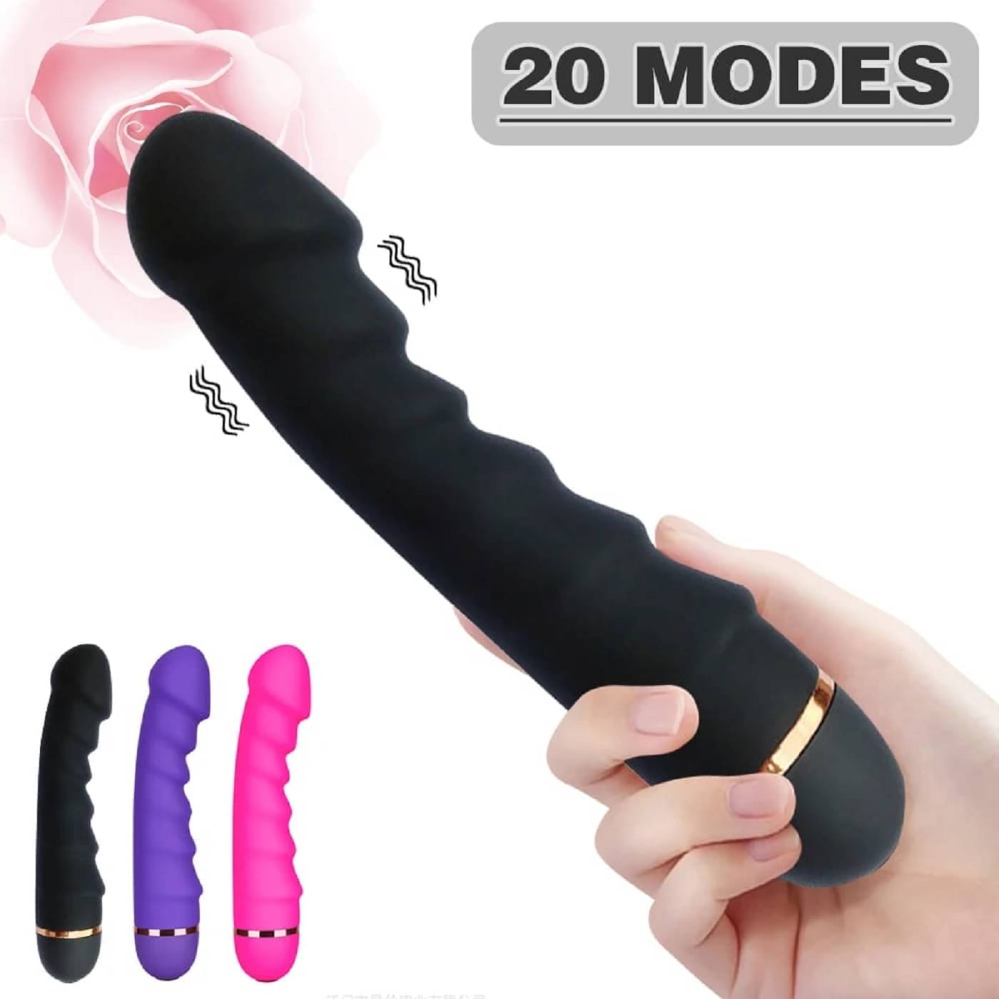     			Vibrations Beads Stick Portable Manual Massager