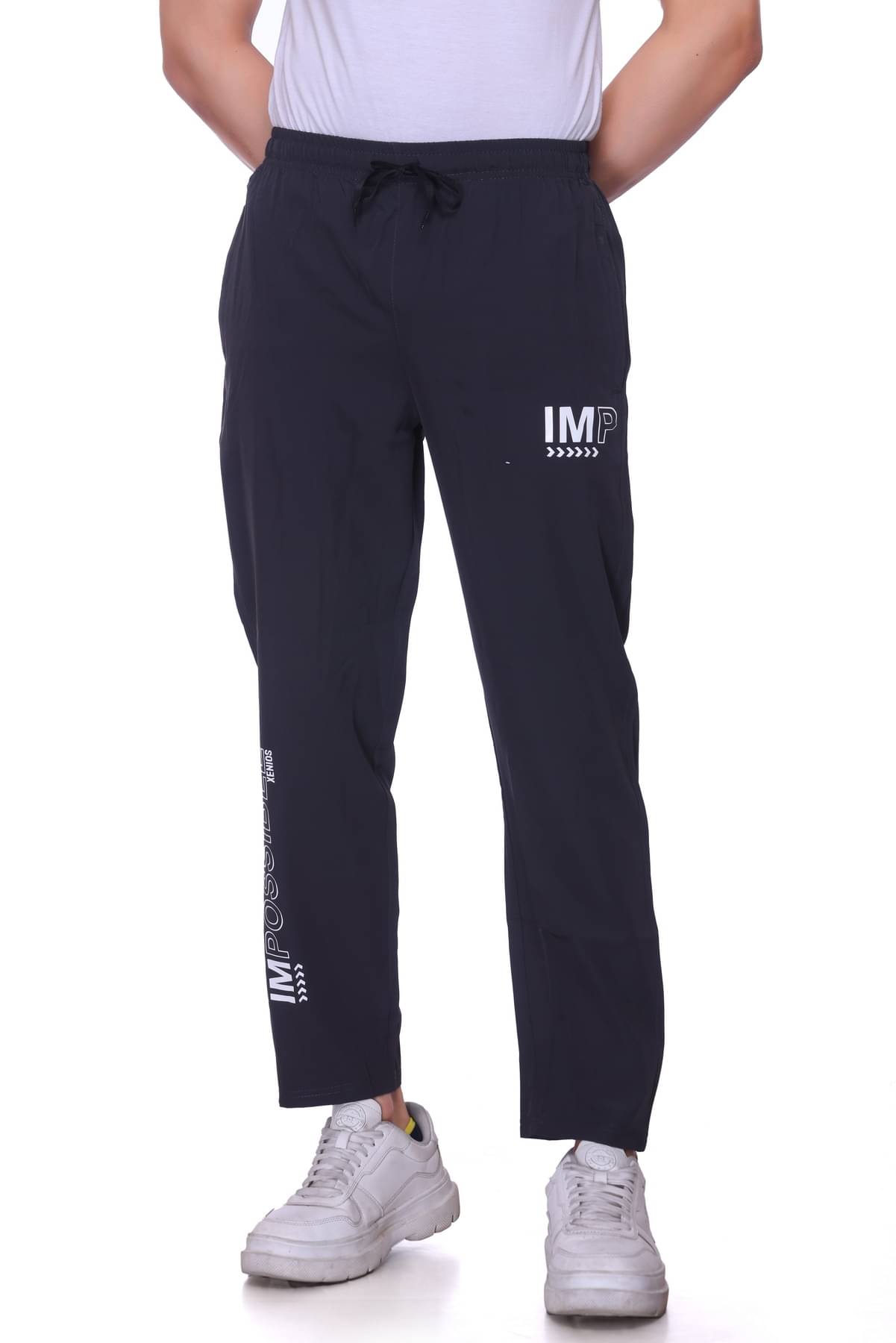     			Xenios Grey Cotton Blend Men's Trackpants ( Pack of 1 )