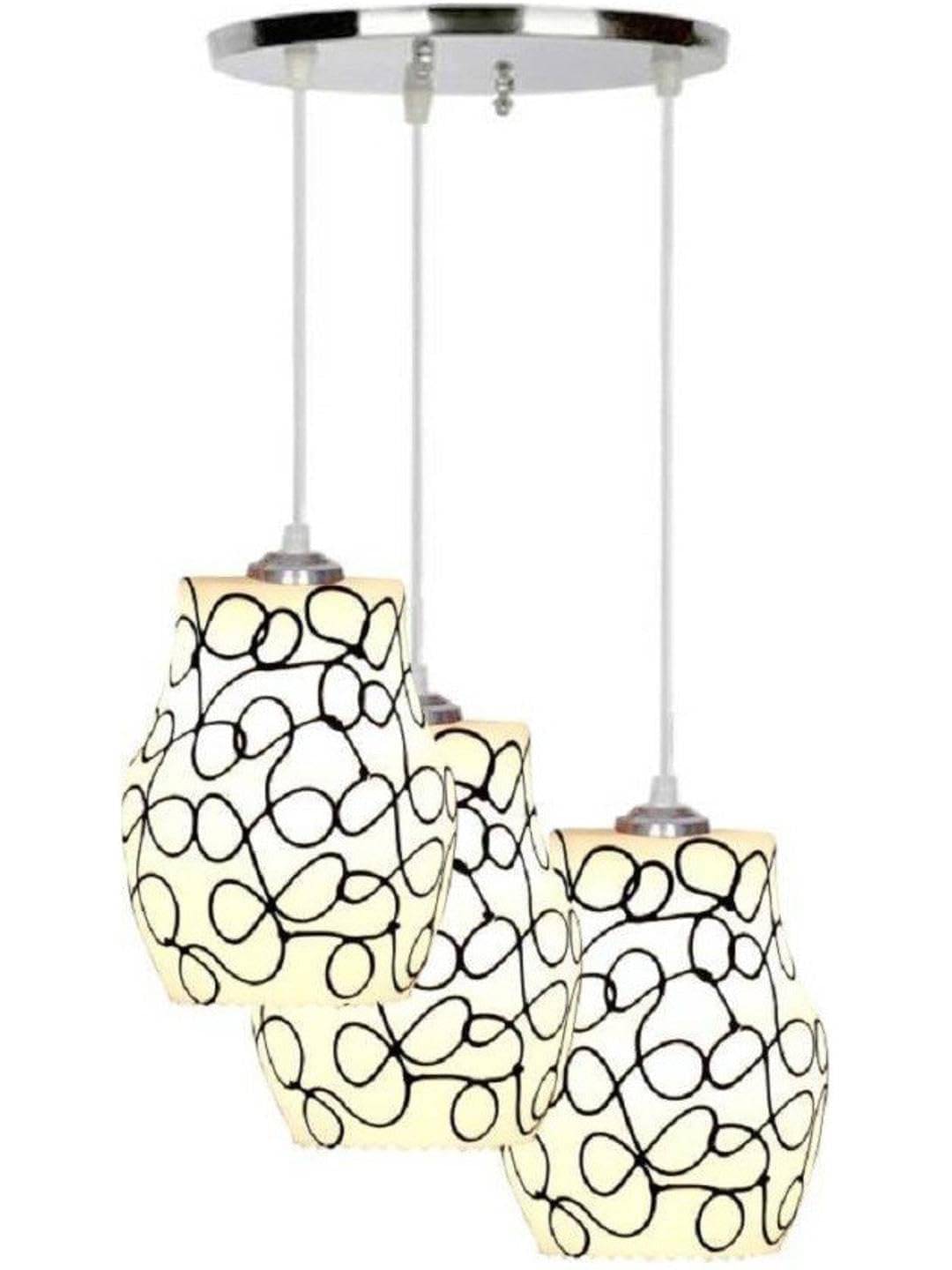     			AFAST Glass Multi Ceiling Lights - Pack of 3