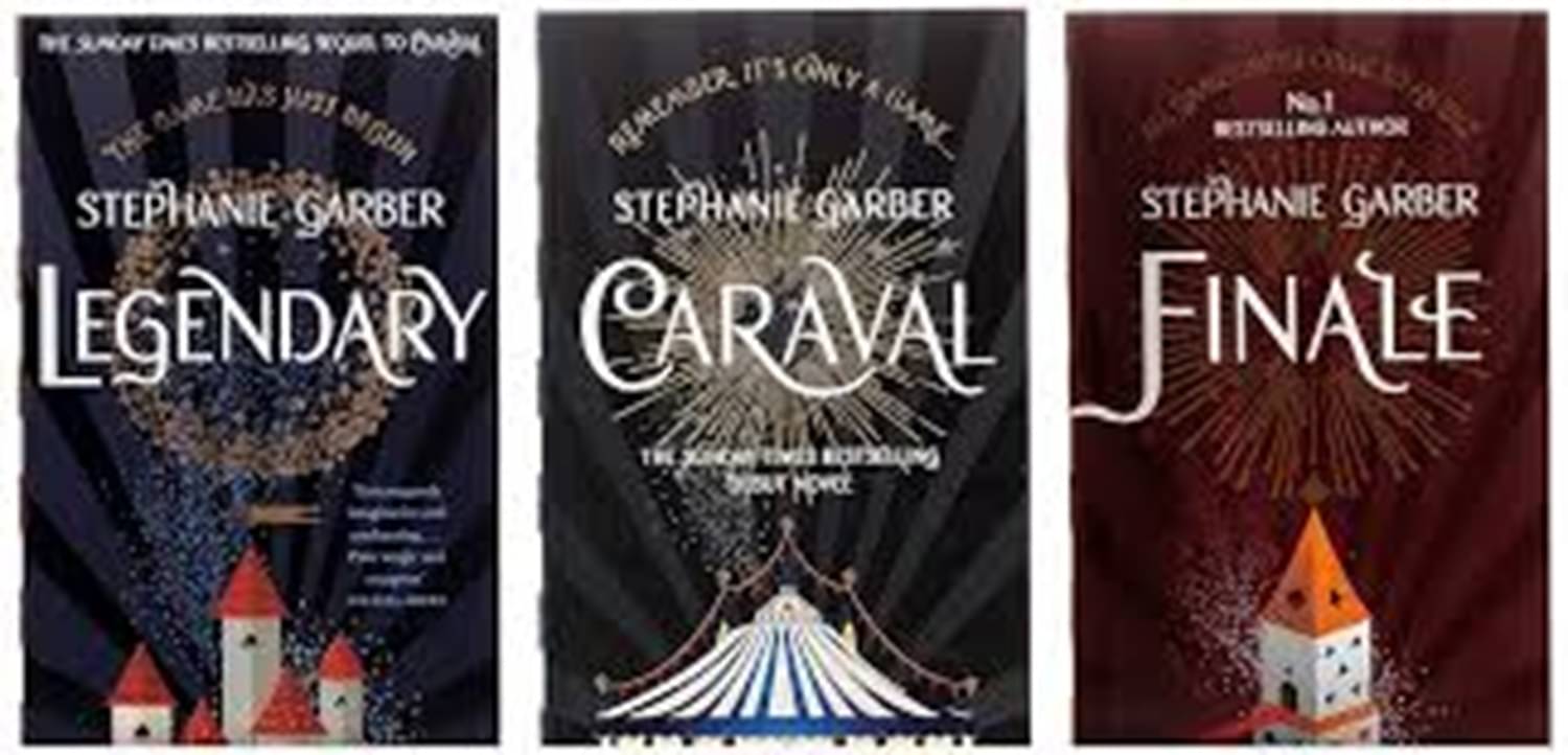 Caraval Series Complete Trilogy Collection 3 Books Set by Stephanie Garber (Caraval, Legendary & Finale) Paperback – 1 January 2020 by Stephanie Garber (Author) Caraval Series Complete Trilogy Collection 3 Books Set by Stephanie Garber (Caraval, Legendary & Finale) Paperback – 1 January 2020 by Stephanie Garber (Author)